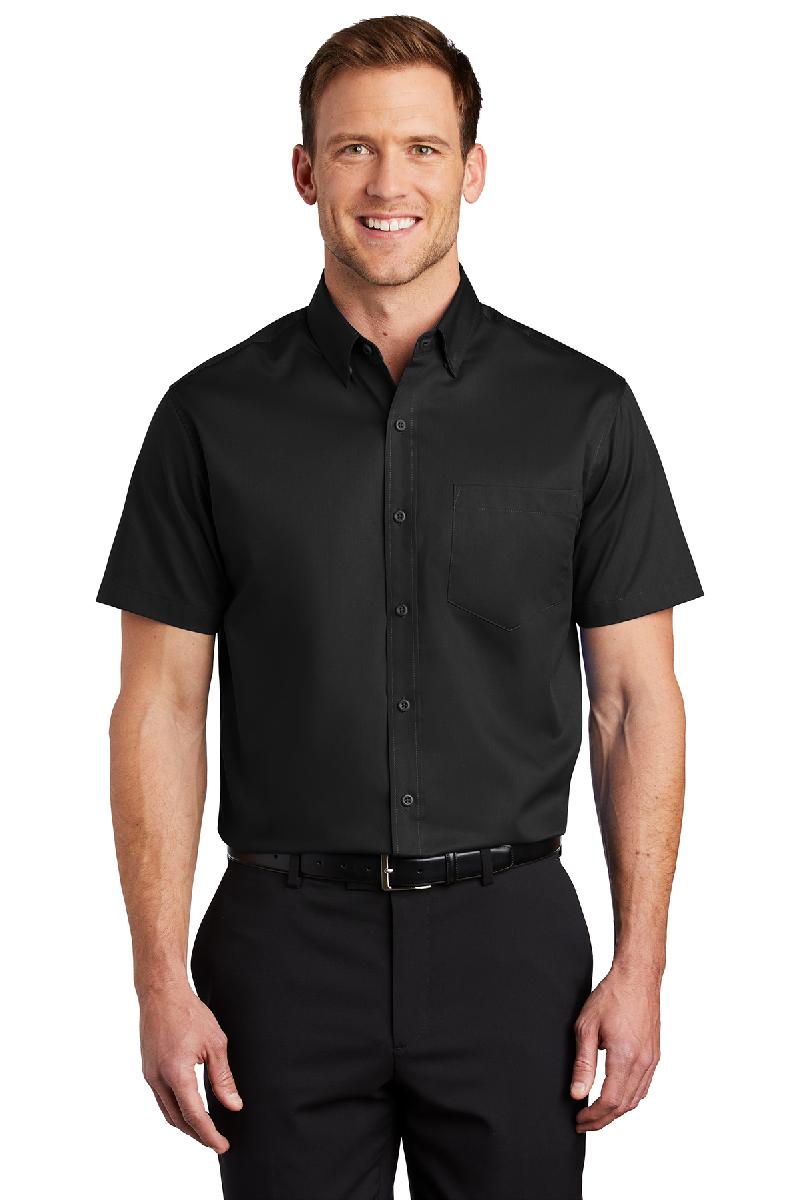 Port Authority ® Short Sleeve SuperPro ™ Twill Shirt. S664