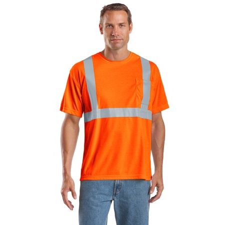 CornerStone - ANSI 107 Class 2 Safety T-Shirt. CS401