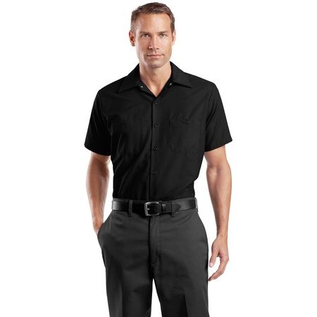Red Kap ® Long Size, Short Sleeve Industrial Work Shirt. SP24LONG